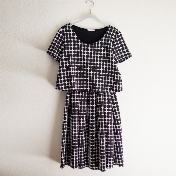 Le Lis Dresses & Skirts - Le Lis Black & White Dress